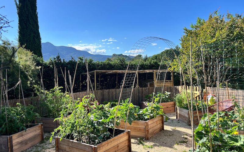 Casa Ostara - Chambres d'hôtes en Drôme Provençale - Potager